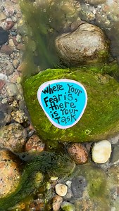 Be brave! #thekindnessrocksproject | The Kindness Rocks Project