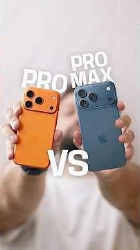 iPhone 17 Pro vs Pro Max: What is the REAL difference?