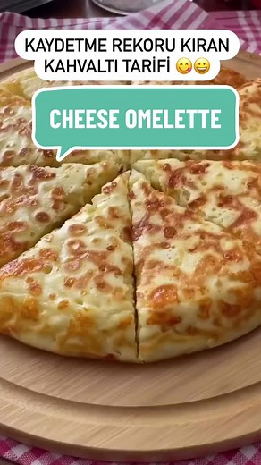 Lezzetli Peynirli Omlet Tarifi