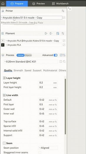 how to adjust z-offset on ANYCUBIC KOBRA S1 #anycubic #3dprinting #3d #zoffset #3dworld