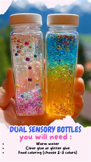 48K views · 291 reactions | Dual Sensory Bottles DIY Dual Sensory...