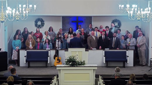 12/10/25 - Jubilee Service #8 Wednesday Evening Bro. Davy Shelton "The Crib, The Cross, and The Crown" Isaiah 9:6-8 | Brooklyn Baptist Church