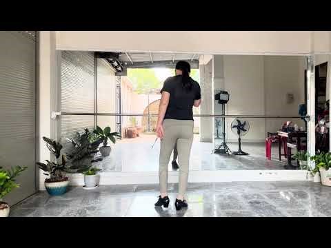 Instructions for performing the three-step turn rumba - by Tinh Tran