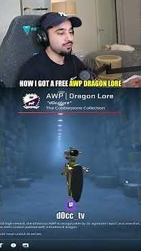 HOW I GOT A FREE AWP DRAGON LORE #cs2 #csgo #counterstrike2