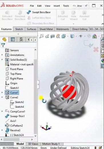 Night lamp making in solidwork #solidwork #righttech