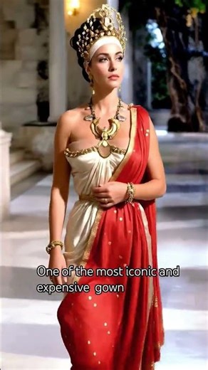 Kaya pala mahal. They use actual gold and luxury materials #youtubeshorts #iconic #gown