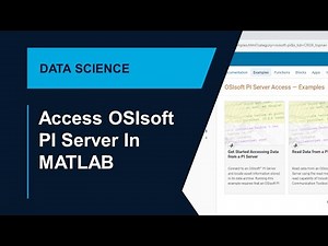 How to Access an OSIsoft PI Server Using Industrial Communication Toolbox