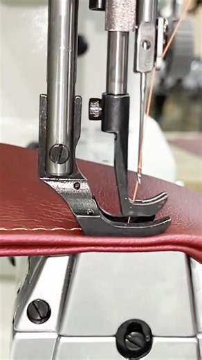 Amazing Leather Sewing Machine #leathersewing #sewingmachine