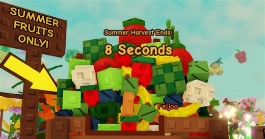 Mega Harvest event update in Grow a Garden