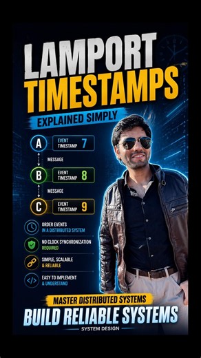 Lamport Timestamps Explained in 30 Seconds