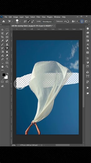 Adobe Photoshop - Tips to remove transparent background