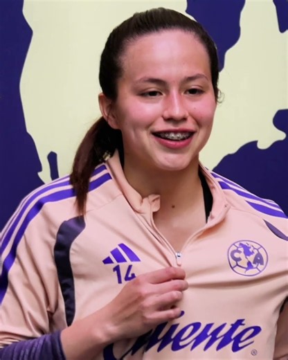 América Femenil: Alexa Soto, very relaxed ahead of the match against Puebla in Coapa