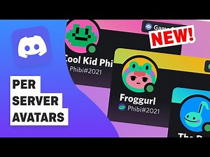 How to use NEW Discord Per-Server Avatars on PC and Mobile (2021)