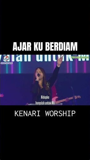 AJARKU BERDIAM - Sidney Mohede - GMB | cover by Kenari Worship | Aurora Ivana
