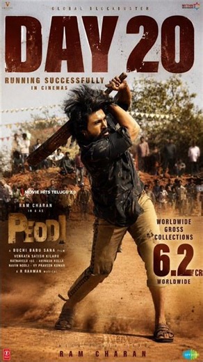 Peddi Day 20 Box Office Collection 🔥 ₹465.2 Cr Worldwide Gross!