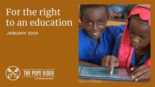 Pope's January prayer intention: 'for the right to an education' - Vatican News