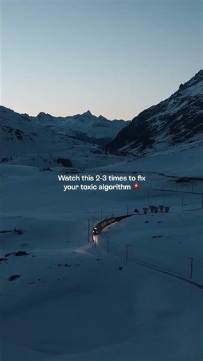 Think of this as a reset to your algorithm. 🏔️