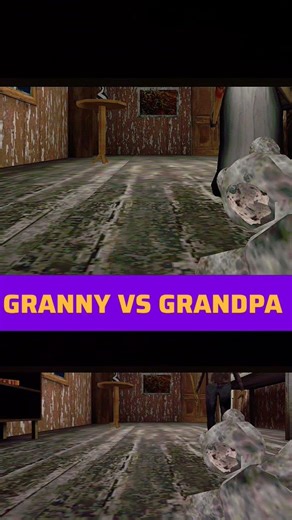 GRANNY VS GRANDPA JUMPSCARE SCENE ☠️#kamali #thuglife