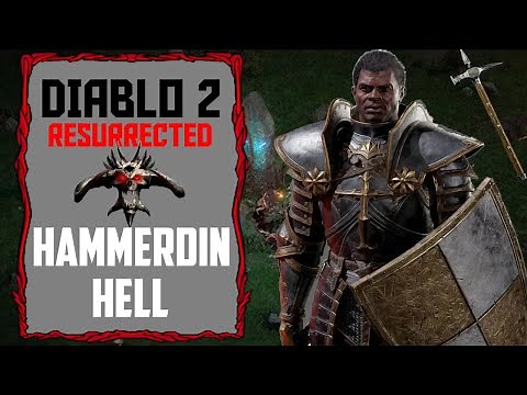 [Hell] Hammerdin Paladin Playthrough | Diablo 2 Resurrected