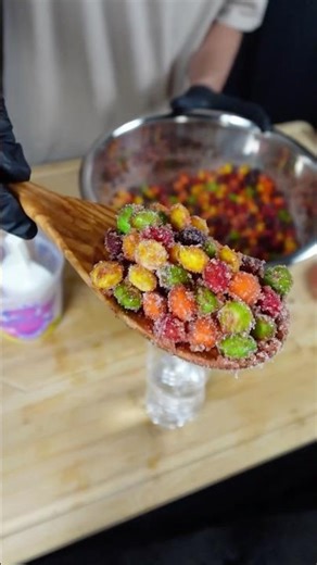 Freeze Drying Sour Skittles