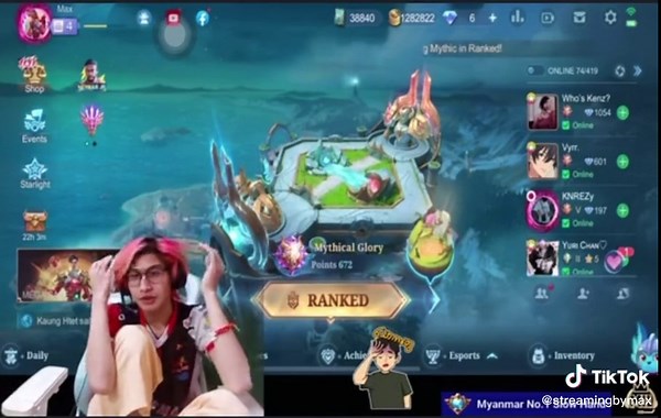 Multiplayer Online Battle Arena Game Interface Overview