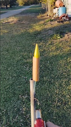 black powder rocket, salute #pyro #pyrotechnics #fireworks #firecracker #rocket #homemade #uap #ufo
