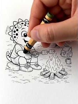 Free Dinosaur Coloring Page 🦖 (Printable + Full Pack Available)