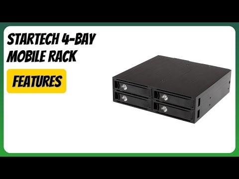 REVIEW (2026): StarTech 4-Bay Mobile Rack. Features