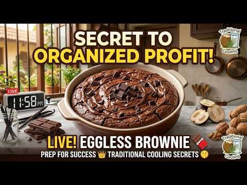 Eggless Brownie Masterclass | Home Bakery Profit Secrets + Urgent Order Tips | Free Class in Tamil