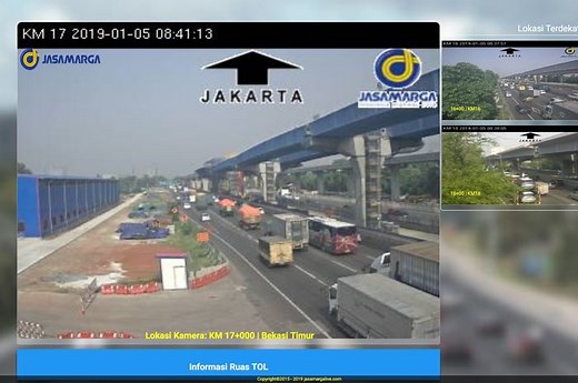 Begini Cara Mengakses CCTV Milik Jasa Marga Secara Live, Bisa Buat Pantau Kemacetan Nih - Gridoto