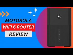 Motorola MT8733 WiFi 6 Router + Multi-Gig Cable Modem + 2 Phone Ports Review