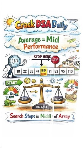 Best, Average, Worst Case in Algorithm | Crack DSA Daily #best #worst #average