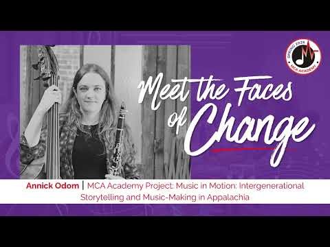 MCA Academy Artist Intro: Annick Odom