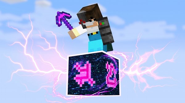 Minecraft, But It's On 1 Immortal Block