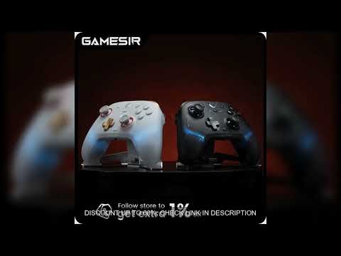 GameSir Cyclone 2 Wireless Pro Controller, Hall Effect Joysticks, Bluetooth Gamepad for Nintendo Swi