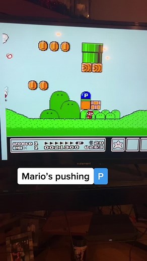 Mario was the first to be pushing P #pushingp #fyp #memes #foryou #CloseYourRings