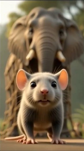 Ghamandi hathi 🐘🐘 #cartoon #shortstory #trendingshorts