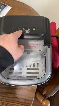 ecozy ice maker self cleaning instructions