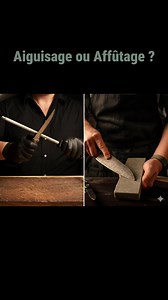 Affûtage ou aiguisage ? La différence change tout. #aiguisage #affutage #couteau #cuisine #tips | Couteau Gourmand