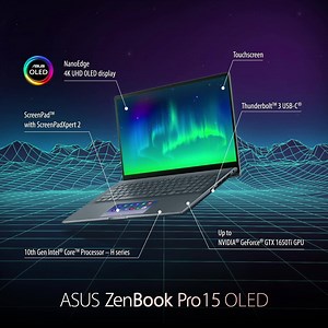 32 reactions · 3 comments | More space means more room for creativity, so #ZenBook Pro 15 features a touchscreen and the new ScreenPad. It also provides a brilliant 4K UHD OLED display for incredible visuals to get you inspired. #BuiltforBrilliance | ASUS | Facebook