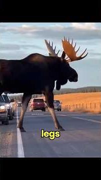 The Giant Moose That Makes Humans Look Tiny