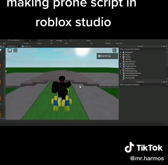 how to make prone / crouch in roblox studio #roblox #studio #robloxstudio #tutorial