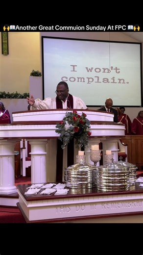✨ Another Great Communion Sunday At FPC! ✨ What a powerful and joy‑filled day in the Lord! The FPC Mass Choir and Music Ministry ushered us into God’s presence with anointed praise and worship, filling the sanctuary with divine joy and preparing our hearts for a mighty move of the Spirit. 🙌 We rejoiced as we welcomed a new member through Christian experience. Four candidates experienced water baptism and received their first communion. What a beautiful testimony of grace, restoration, and the r