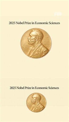 Foundation for Economic Education on Instagram: "Innovation is the key to richer societies. Comment “Technology” and we’ll send you the full video. The 2025 Nobel Prize in Economics was awarded to Joel Mokyr, Philippe Aghion, and Peter Howitt for their work on creative destruction, a concept first introduced by Joseph Schumpeter. Creative destruction is the engine of free-market prosperity. It occurs when innovators are free to replace obsolete methods of production with better ones, generating