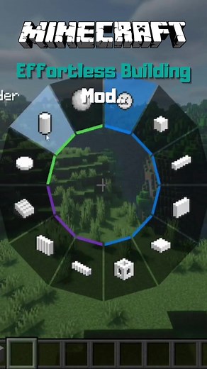 This Mod makes building easier ! #minecraft #gaming #mods #minecraftmods