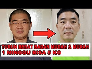 CARA MUDAH MURAH DIET - 7 HARI TURUN 2 - 5 KG - TIPS TURUN BERAT BADAN