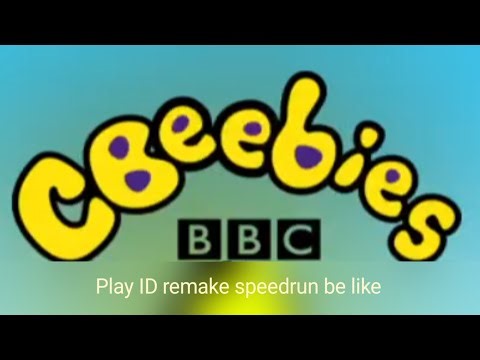 BBC Cbeebies play id remake speedrun be like speed 2x