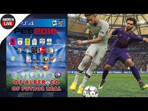 PES 2018 PS4 actualizado al 2019 | OPTION FILE ALBER & CO V.10
