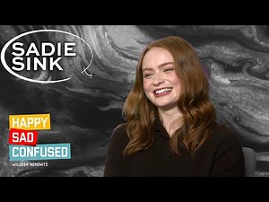 Sadie Sink talks STRANGER THINGS, O'DESSA, Marvel, Broadway I Happy Sad Confused