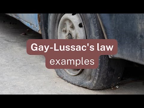 Gay-Lussac's law examples